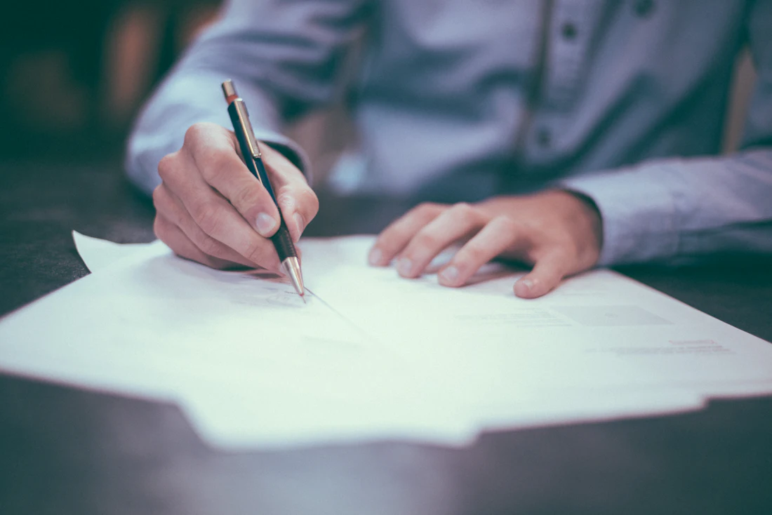 Signing statutory compliance documents